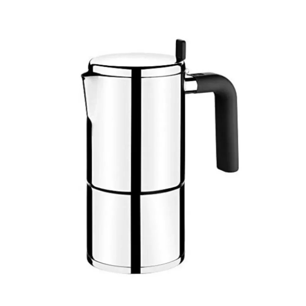 Caffettiera Italiana BRA A170402 Acciaio da 1.5 Litri