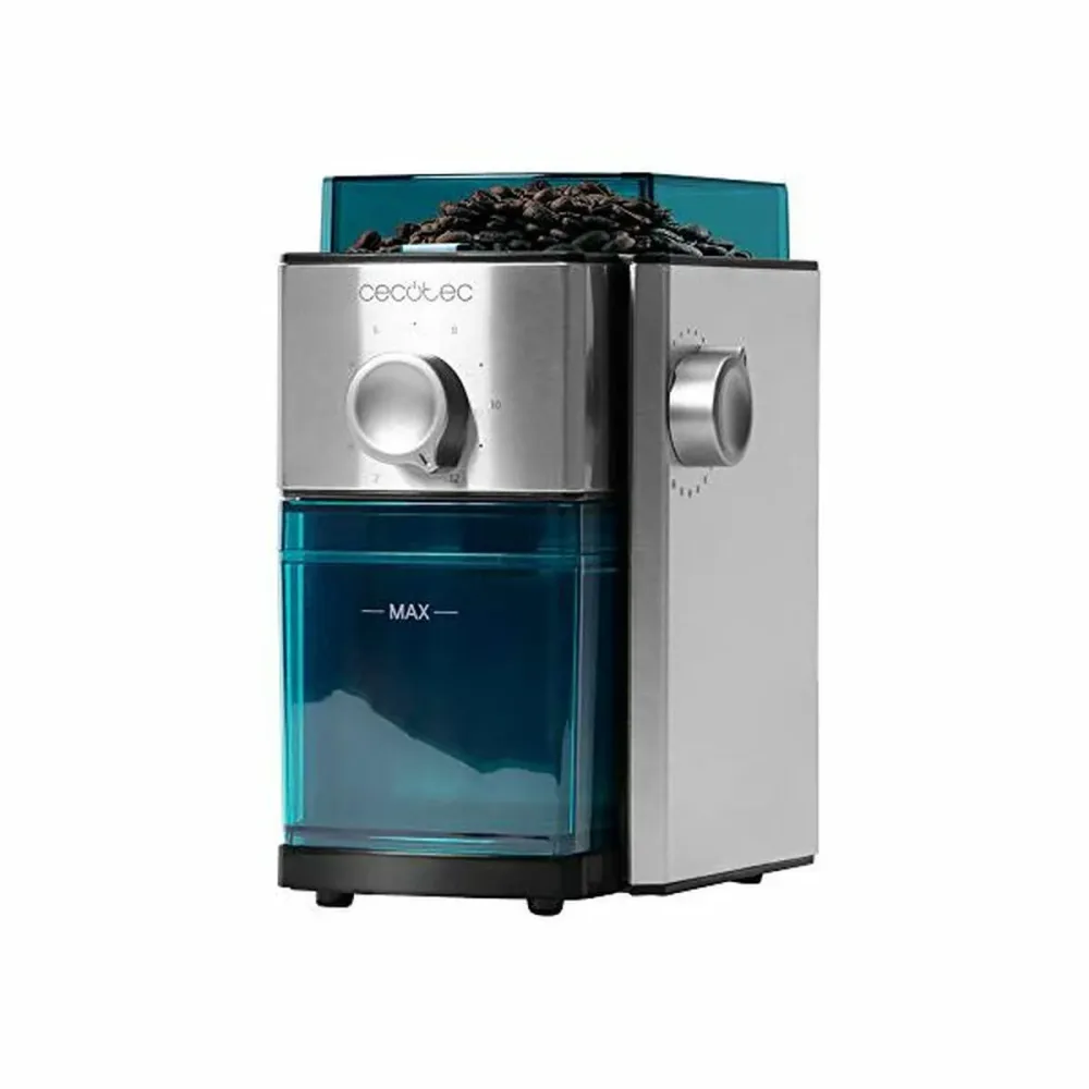 Macinino Elettrico Cecotec SteelMill 2000 Adjust 250 gr 150W Argentato 150 W 900 g