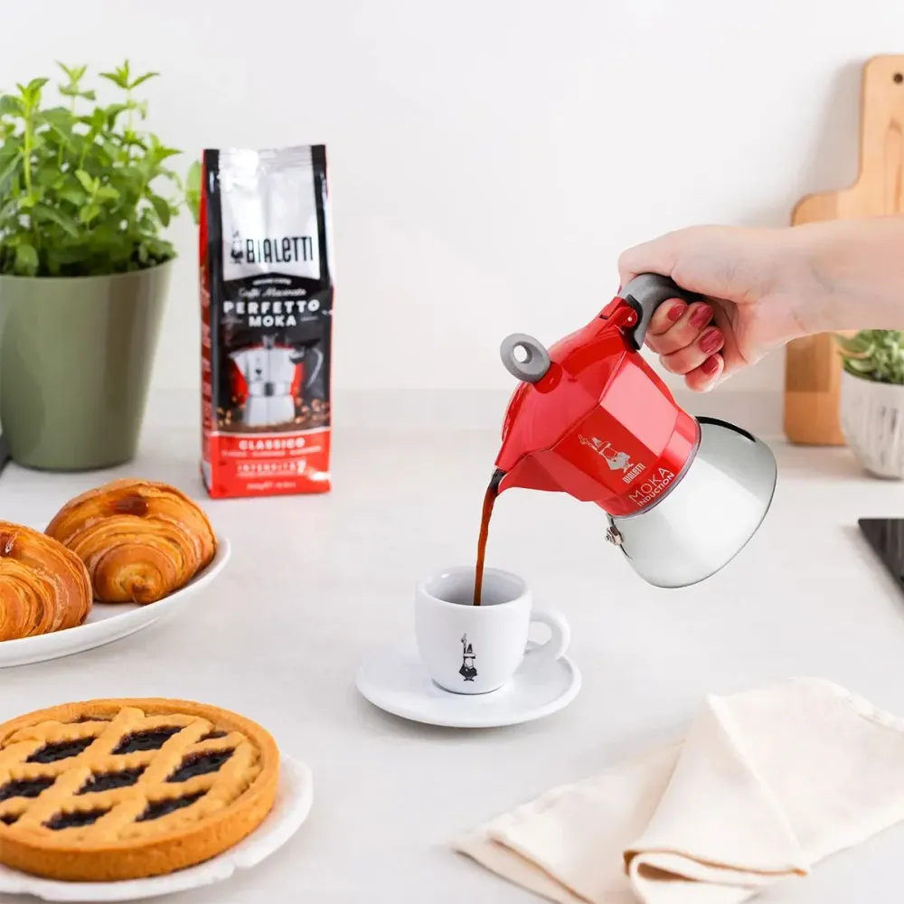 Macchina per Caffè Espresso Caffettiera italiana Moka Induction Bialetti