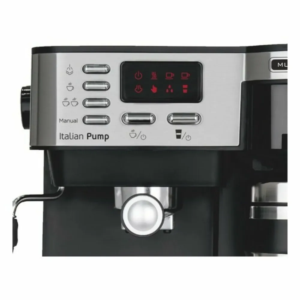 Macchina per Caffè Moka Caffettiera Express Leva Haeger CM-145.008A Multicolore 1,2 L