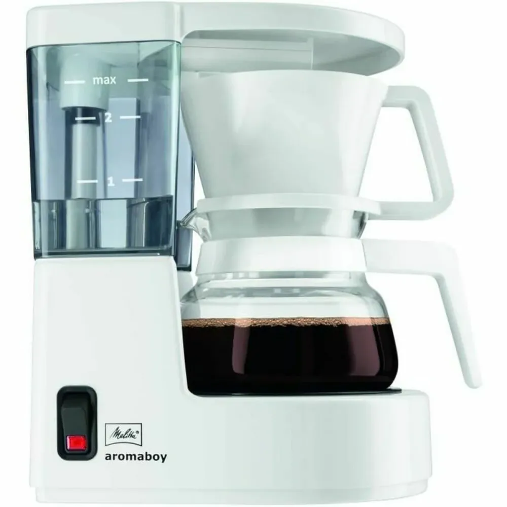 Set per Caffè Francese Caffettiera Americana Melitta 1015-01 500 W Bianco 500 W