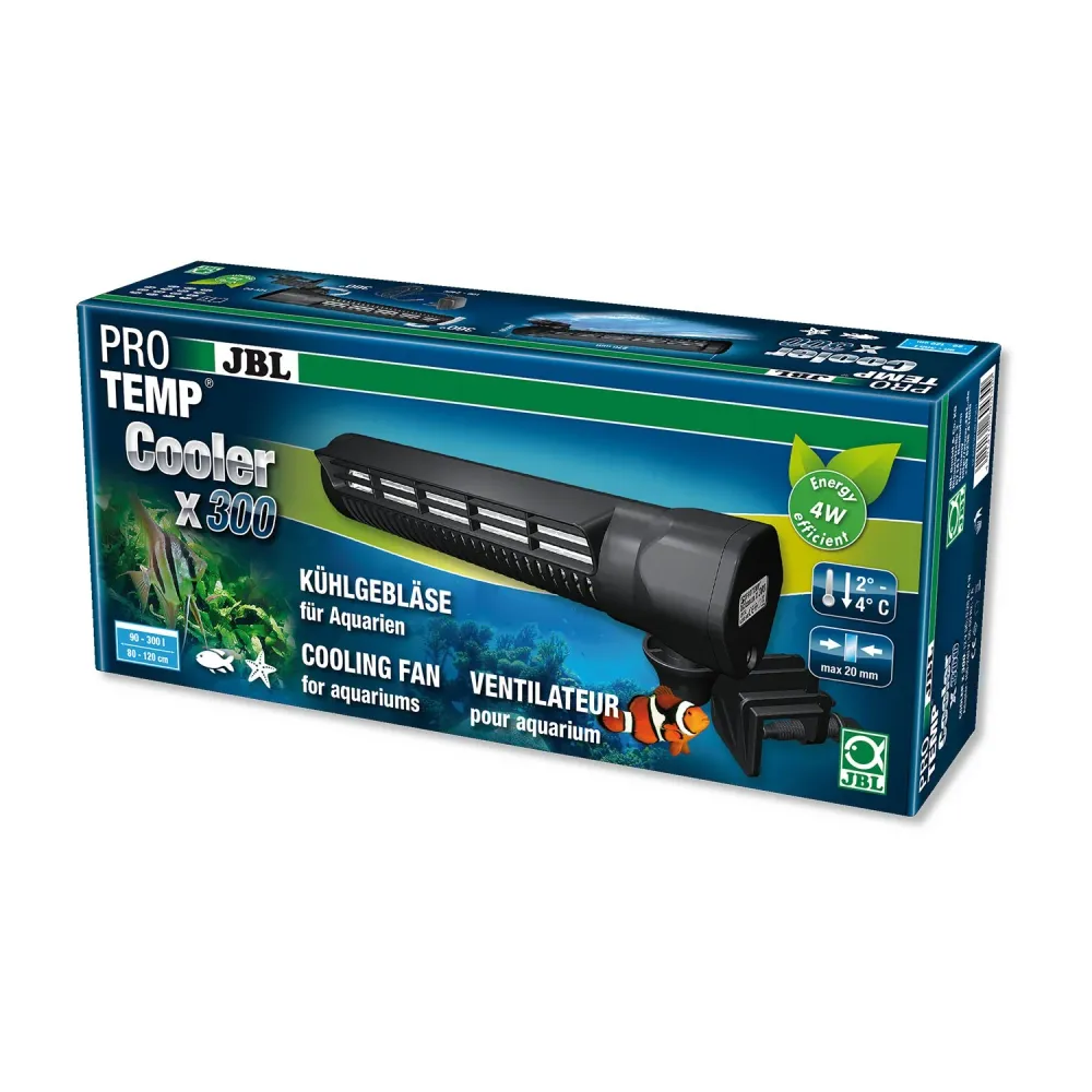 JBL PROTEMP Cooler x300 (Gen 2) Ventola Di Raffreddamento Per Acquari Dolci E Marini