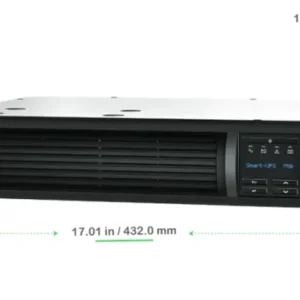 APC SMART-UPS, LINE INTERACTIVE, 750VA, RACKMOUNT 2U, 120V, 6X NEMA 5-15R OUTLETS, SMARTCONNECT PORT+SMARTSLOT, AVR, LCD -...