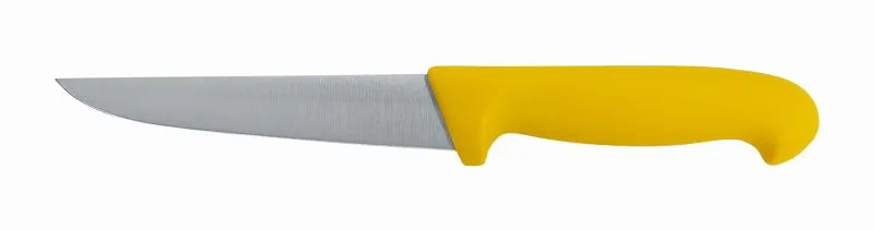 Coltello da accoltellamento Schneider lunghezza lama 130 mm manico giallo 268213