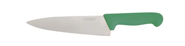 Coltello da chef Schneider misura: 20 cm manico verde 260814