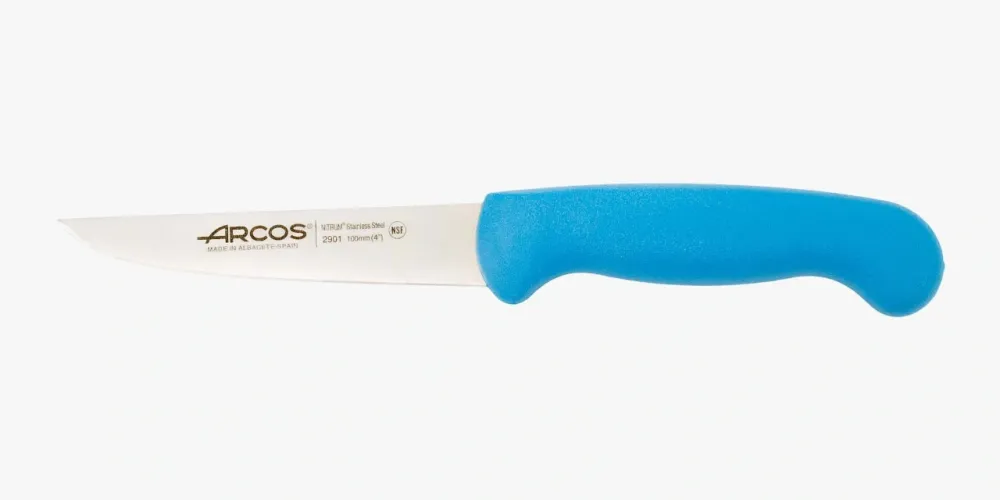 Coltello per Verdure colore blu Serie 2900 100 mm