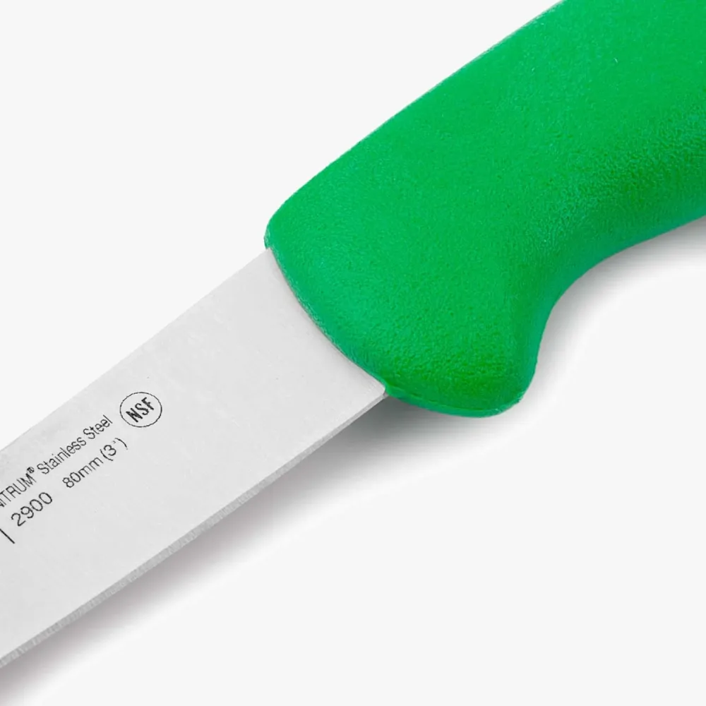 Coltello Spelucchino colore verde Serie 2900 80 mm