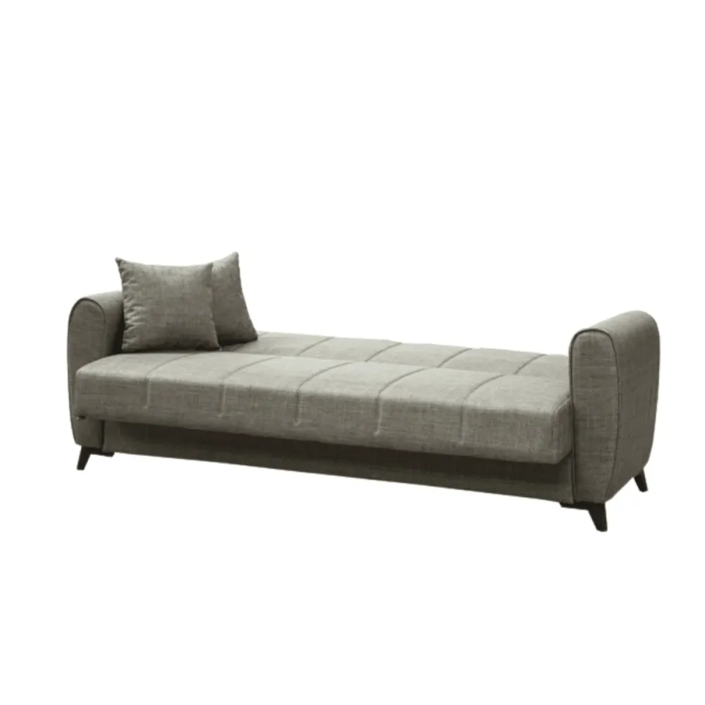 Divano prontoletto "Delia" da soggiorno tessuto recente cm 210x78 78h