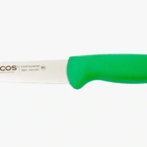 Coltello per Verdure colore verde Serie 2900 100 mm