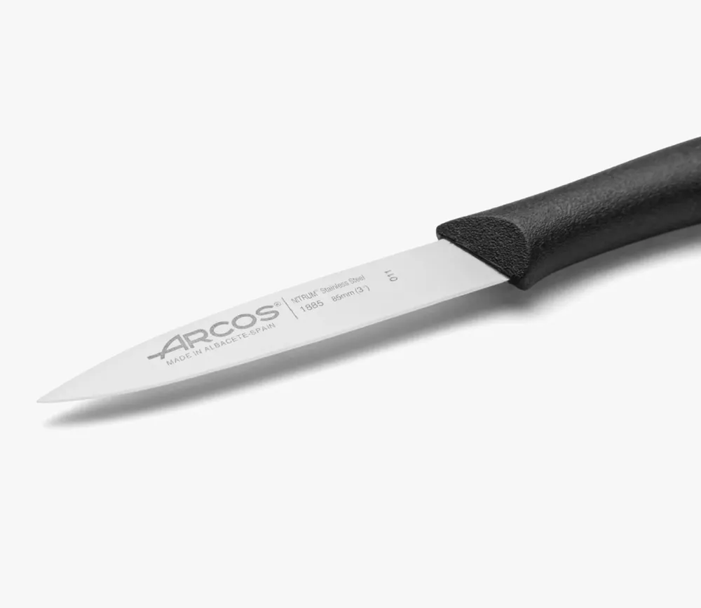 Portacoltelli da Parete Coltello Spelucchino Colore Nero Serie Nova 85 mm