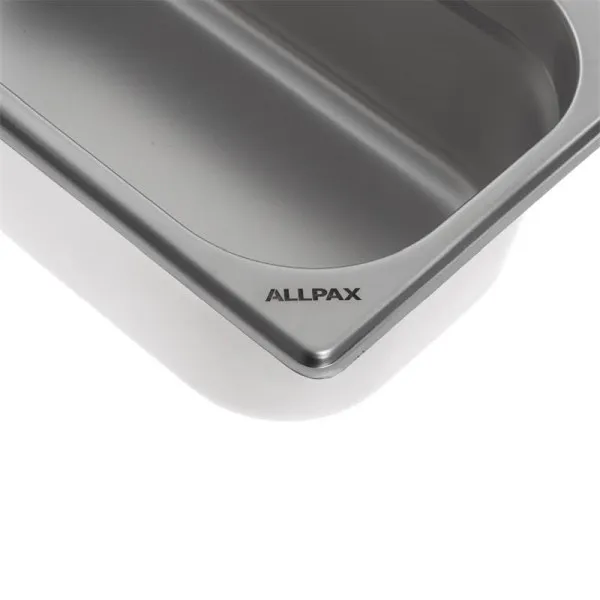 ALLPAX Contenitore GN 1/3 acciaio inox altezza 100 mm 10007146