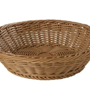Cestino APS rotondo Ø 29 cm altezza: 7 cm polipropilene camoscio -PROFI LINE- 50611