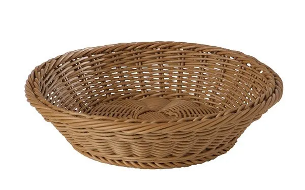 Cestino APS rotondo Ø 29 cm altezza: 7 cm polipropilene camoscio -PROFI LINE- 50611