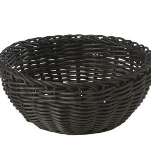 Cestino APS rotondo Ø 20 cm altezza: 8 cm polipropilene nero -PROFI LINE- 50607