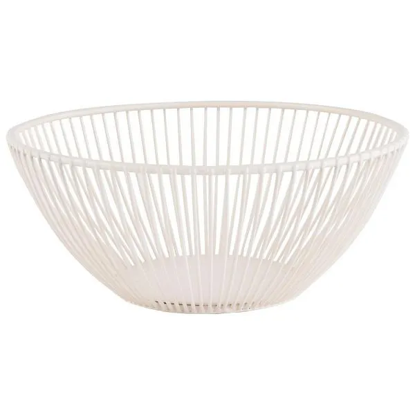 Cestino APS -SVART- bianco sussurro Ø 20 cm altezza: 8 cm 30426