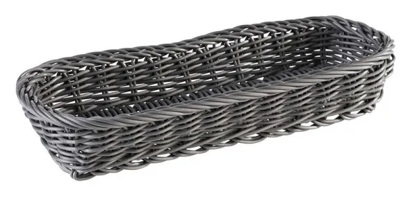Cestino posate APS -ECONOMIC- 27 x 10 cm altezza: 45 cm polipropilene antracite 40011