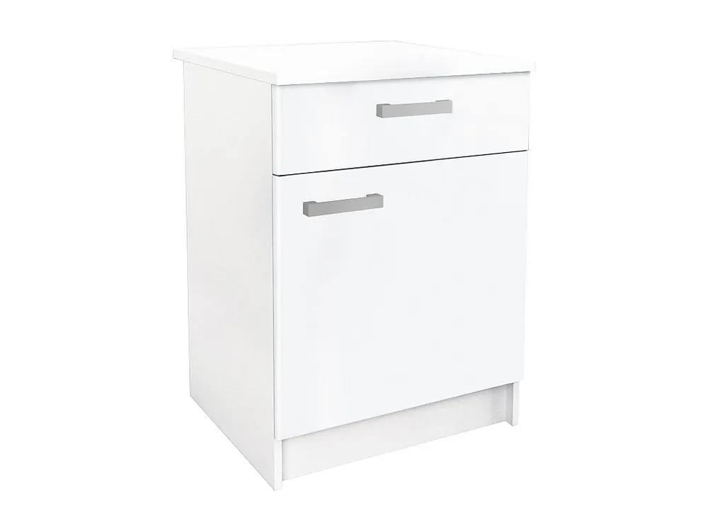 Contenitore da cucina 1 mobile basso 1 mobile elevato 2 ante 1 cassetto Naturale TRATTORIA