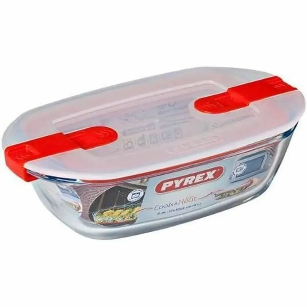 Contenitore per Preservare gli Alimenti Pyrex Bianco Trasparente 400 ml