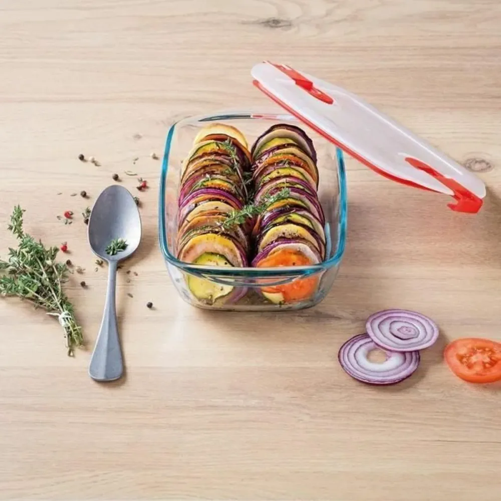 Contenitore per Preservare gli Alimenti Pyrex Bianco Trasparente 400 ml