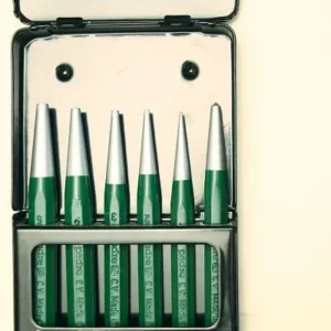 set padre punch custodia metallo argentato 4180 custodia pieghevole metallo 418000000