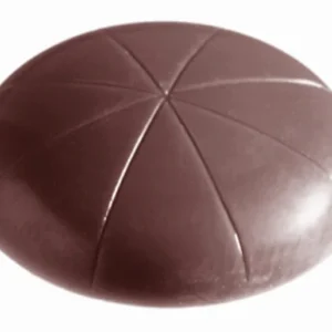 Stampo per cioccolato Schneider - biscotto rotondo 275 x 135 x 24 mm / 27 x 27 x 6 mm 3 g 3 x 8 pezzi 421321