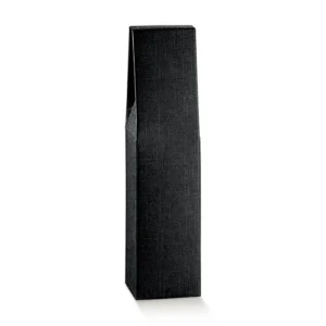 1 bottiglia f.to 90x90x370mm seta nero