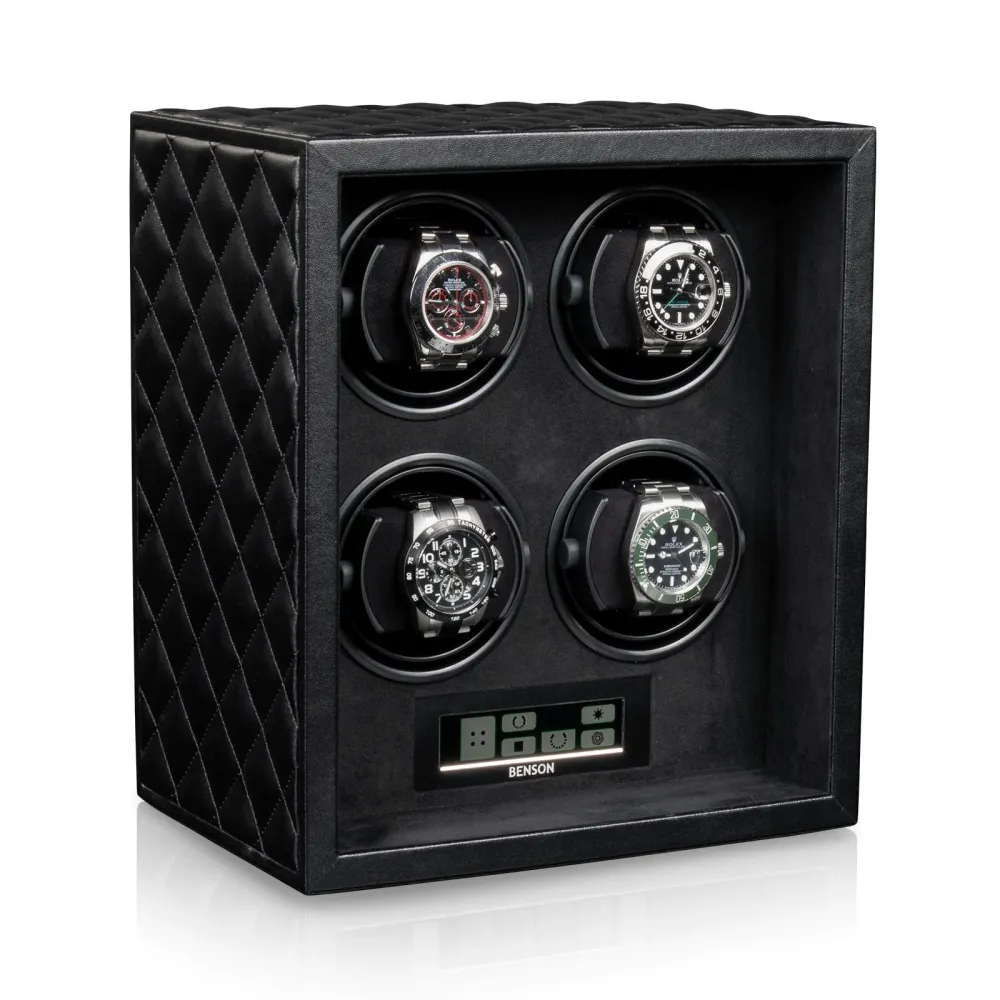 Carica Orologi Automatici - Black Serie 4 Nero