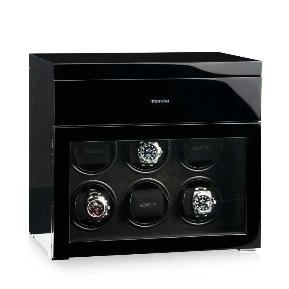 Carica Orologi Automatici - Nero Alta Lucentezza Serie 6
