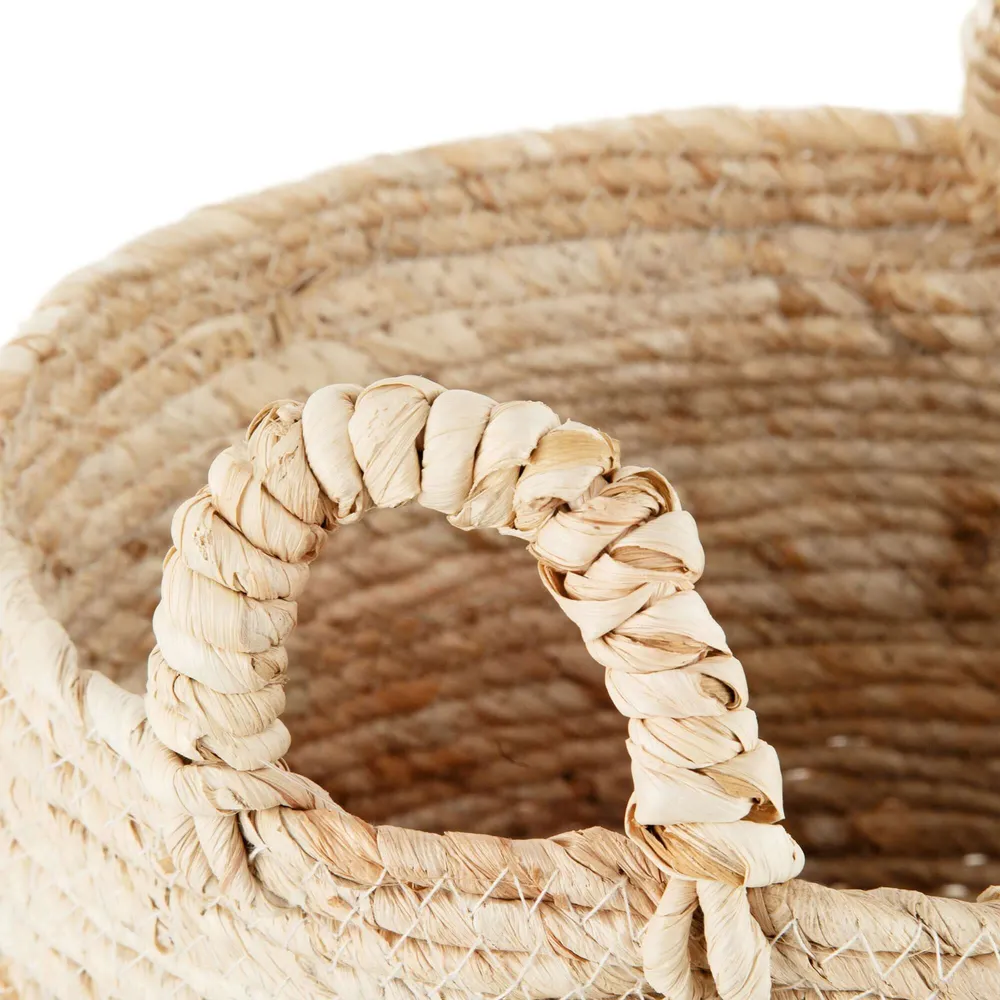 Cesta portaoggetti con manici Lhassa