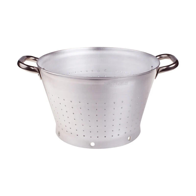 Colapasta alluminio conico 2 manici ø 36 h21