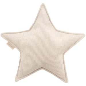 Cuscino stella cordoncino cordoncino largo beige tortora