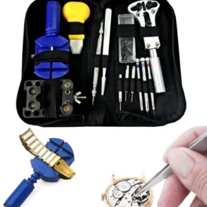Kit Ripara Orologi Orologiaio Apri Casse Togli Maglie Cacciaviti Anse Cinturino