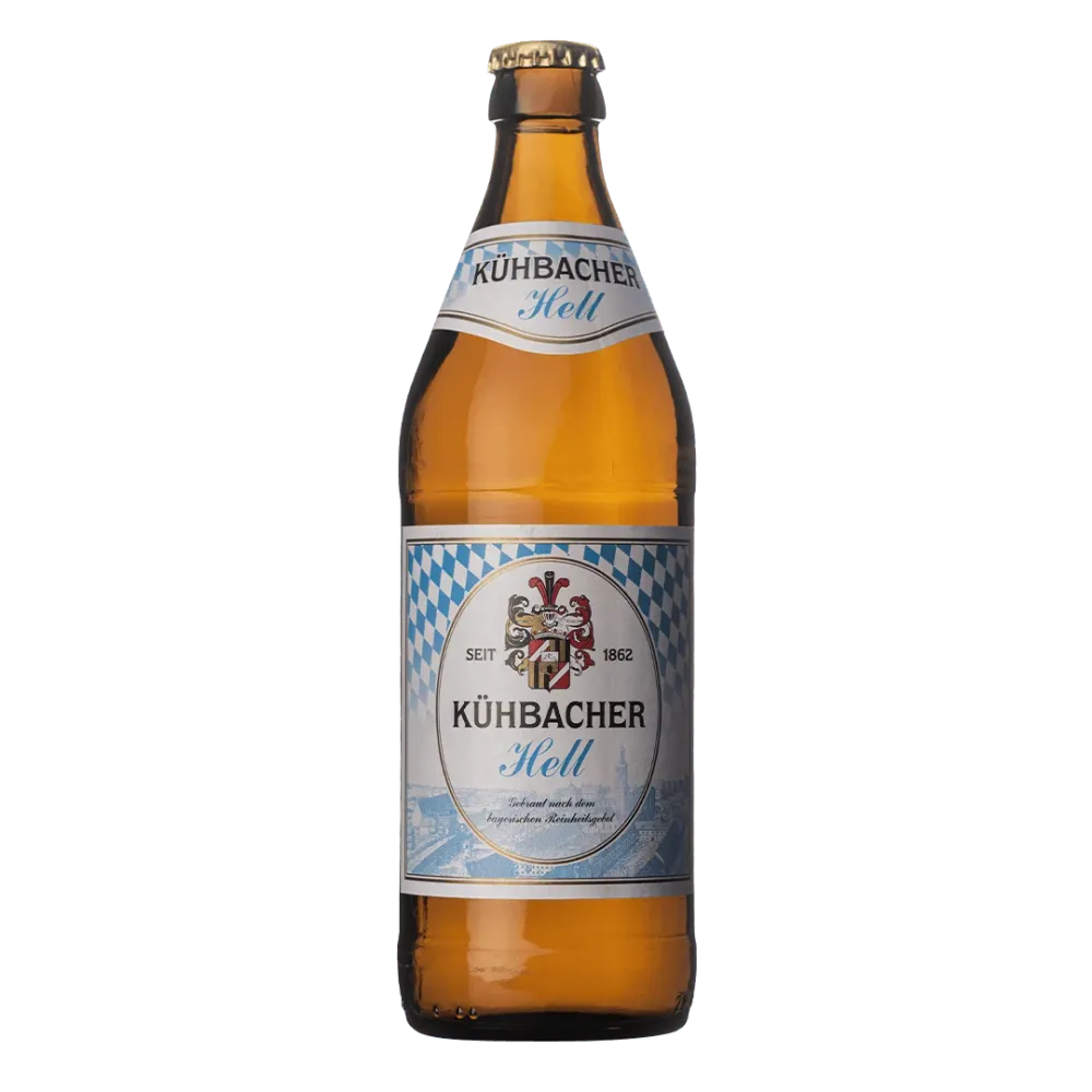 Kuhbacher ∣ Hell ∣ 4,8% ∣ Bottiglia 50 Cl.