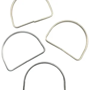 Manici metallo mezza luna 12,5x9,5cm