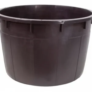 Mastelloni Tondi Senza Manici Neri Lt.285 Ø Cm.90X57H. Ics