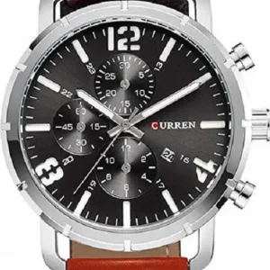 Orologio Di Lusso D'affari Marca Curren Orologi Militare Al Quarzo 8194