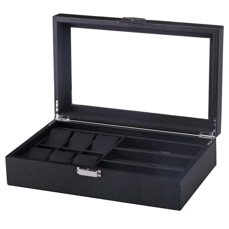 Porta orologi carbonio per organizzazione