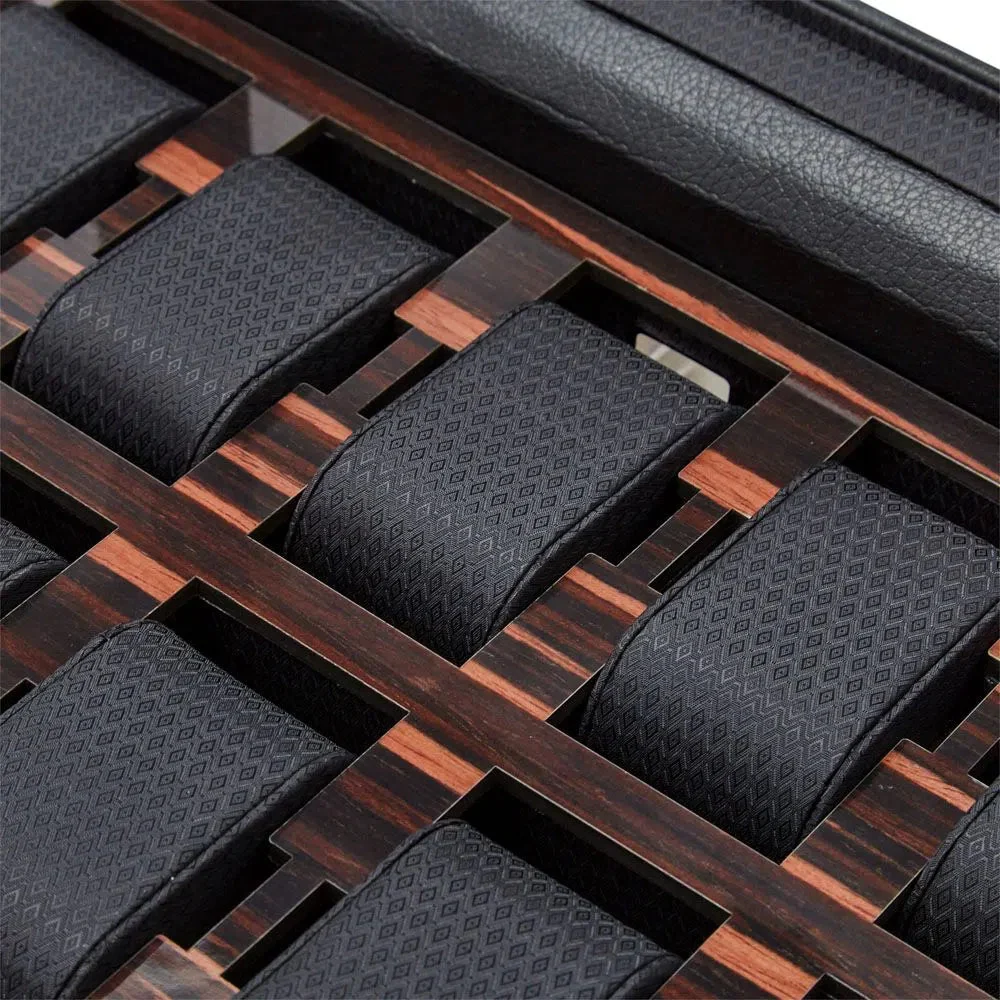 Porta Orologi - Roadster 10 Orologi Nero con cassetto