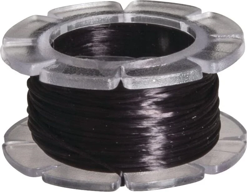RAYHER - CORDONCINO MAGIC-STRETCH POLIURETANO ø0,8MM - 5MT - COLORE NERO