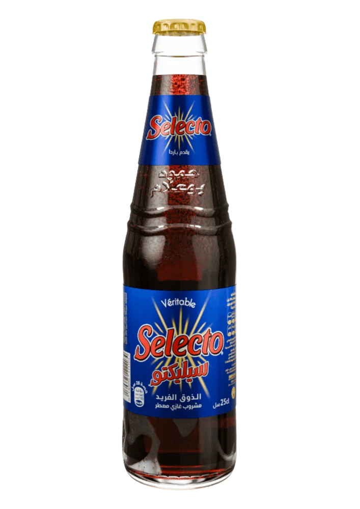 Selecto bottiglia vetro originale