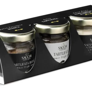SET DI SALSE CON TRUFLA (3 x 30 g) 90 g - SACCHI TARTUFI