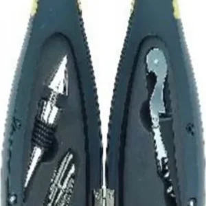 Set sommelier Bottiglia di spumante vetro con 5 accessori
