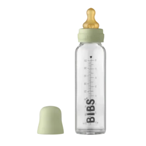 <tc>BIBS</tc> Bottiglia per bambini vetro 225ml Salvia