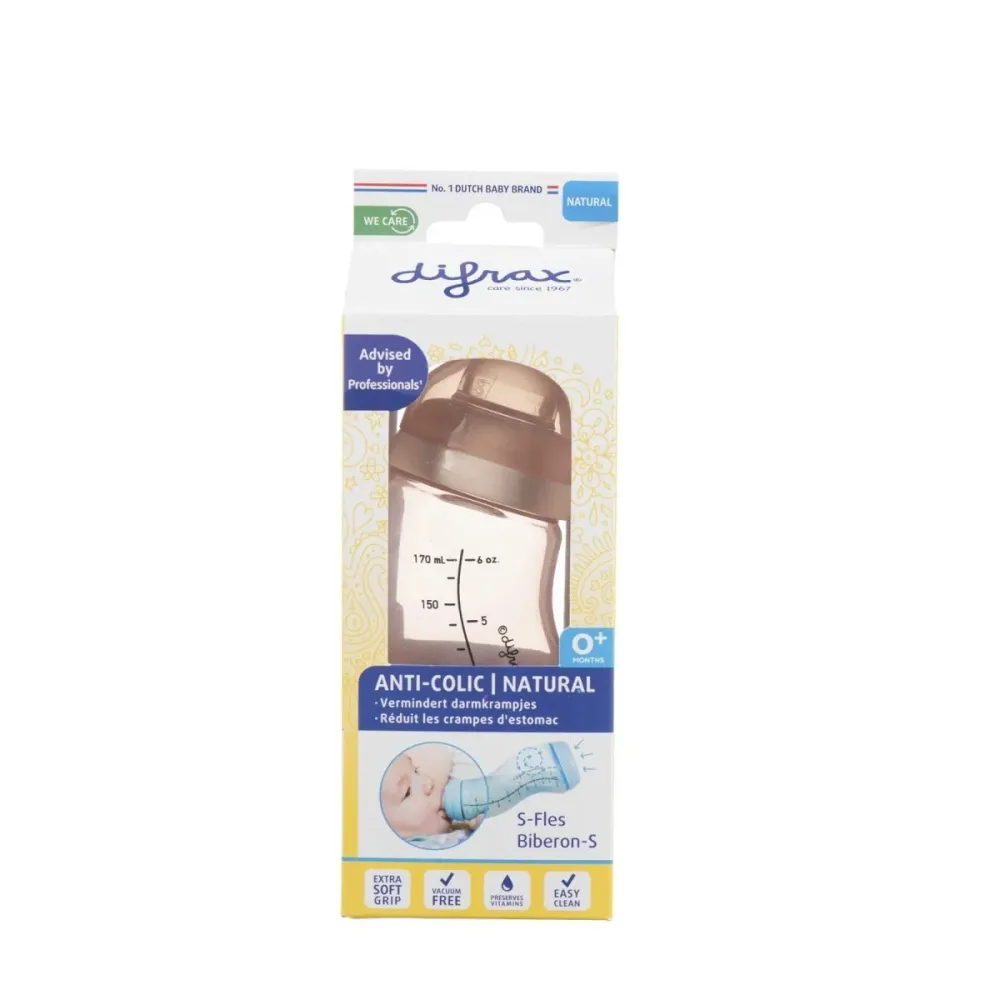 Difrax Bottiglia S da 170 ml Rosa