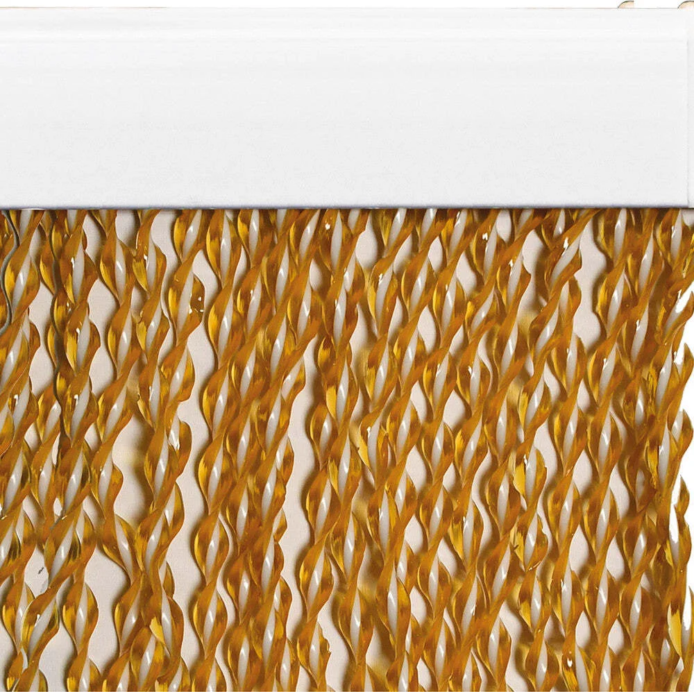 TENDA CORDONCINO 'CAMELIA' cm 140 x 240 - beige/marrone Made Italy