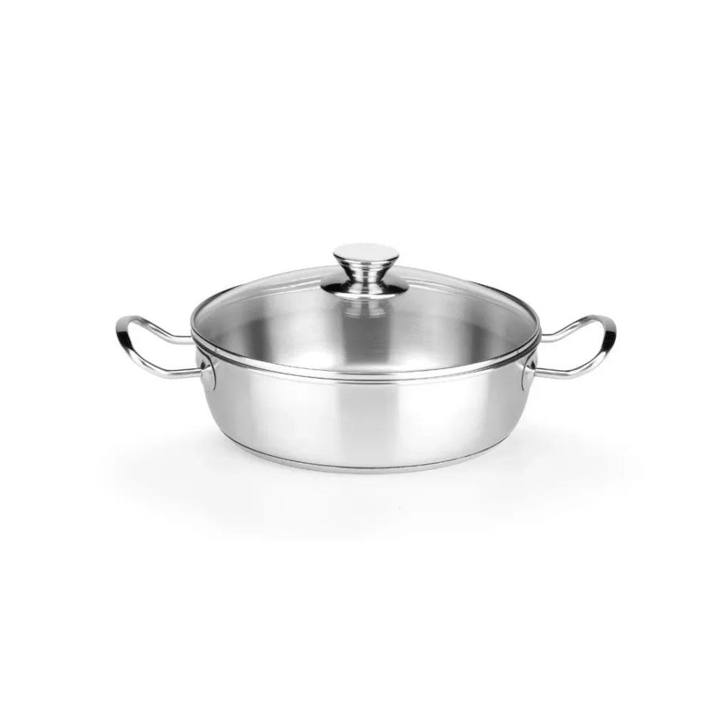 Frullino Mano Monix Chef Rostiera con coperchio vetro