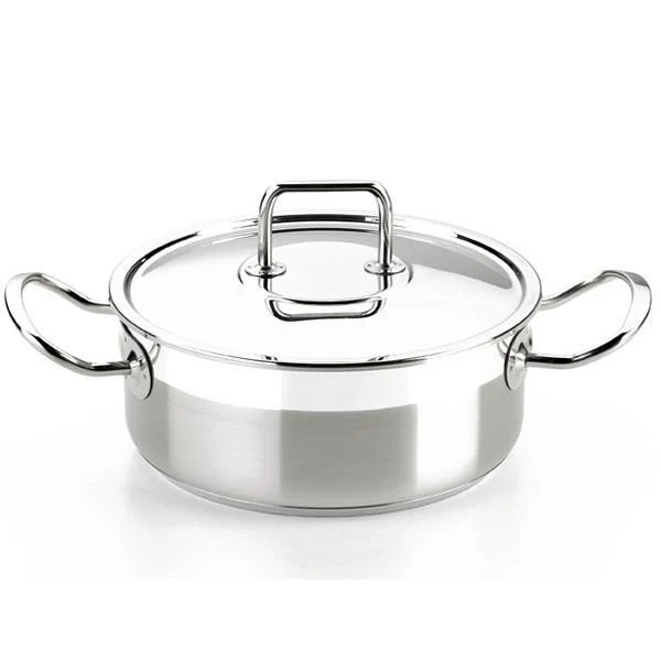 Tagliapasta Pentola acciaio inox con coperchio Profesional Bra