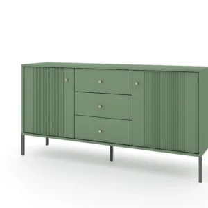 Buffet Pensile Credenza ISEO SB154 2D3D 154x39x79 Verde