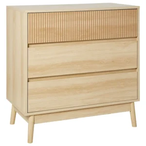 Buffet Pensile 3 Drawer Chest Light Wood WALES