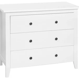 Buffet Pensile 3 Drawer Chest White TORRANCE